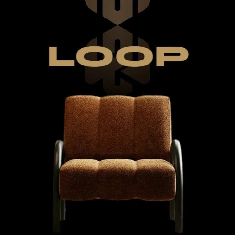 Loop modern chair - MOOAZAA