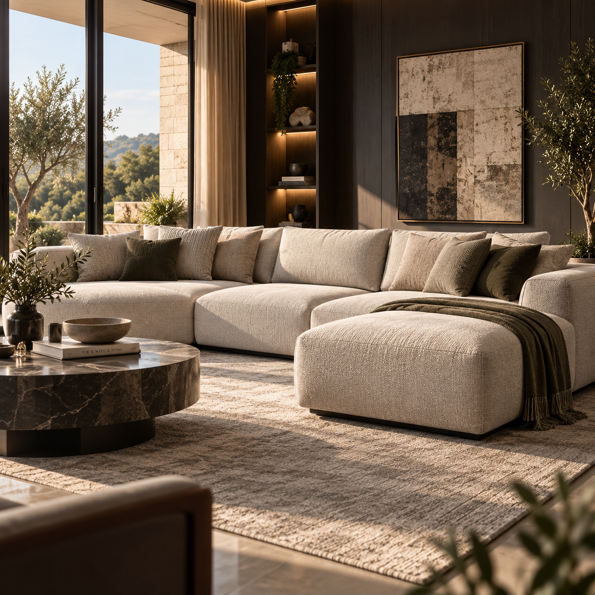 Corner Sofas - MOOAZAA