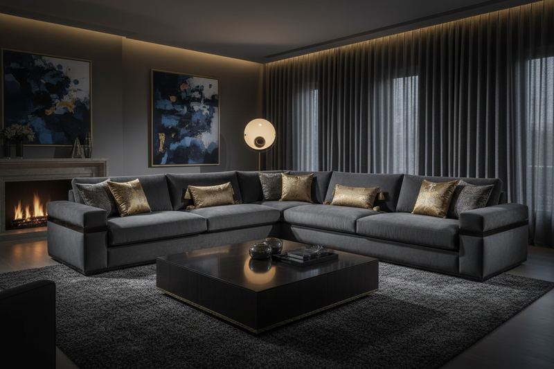 Corner Sofas - MOOAZAA