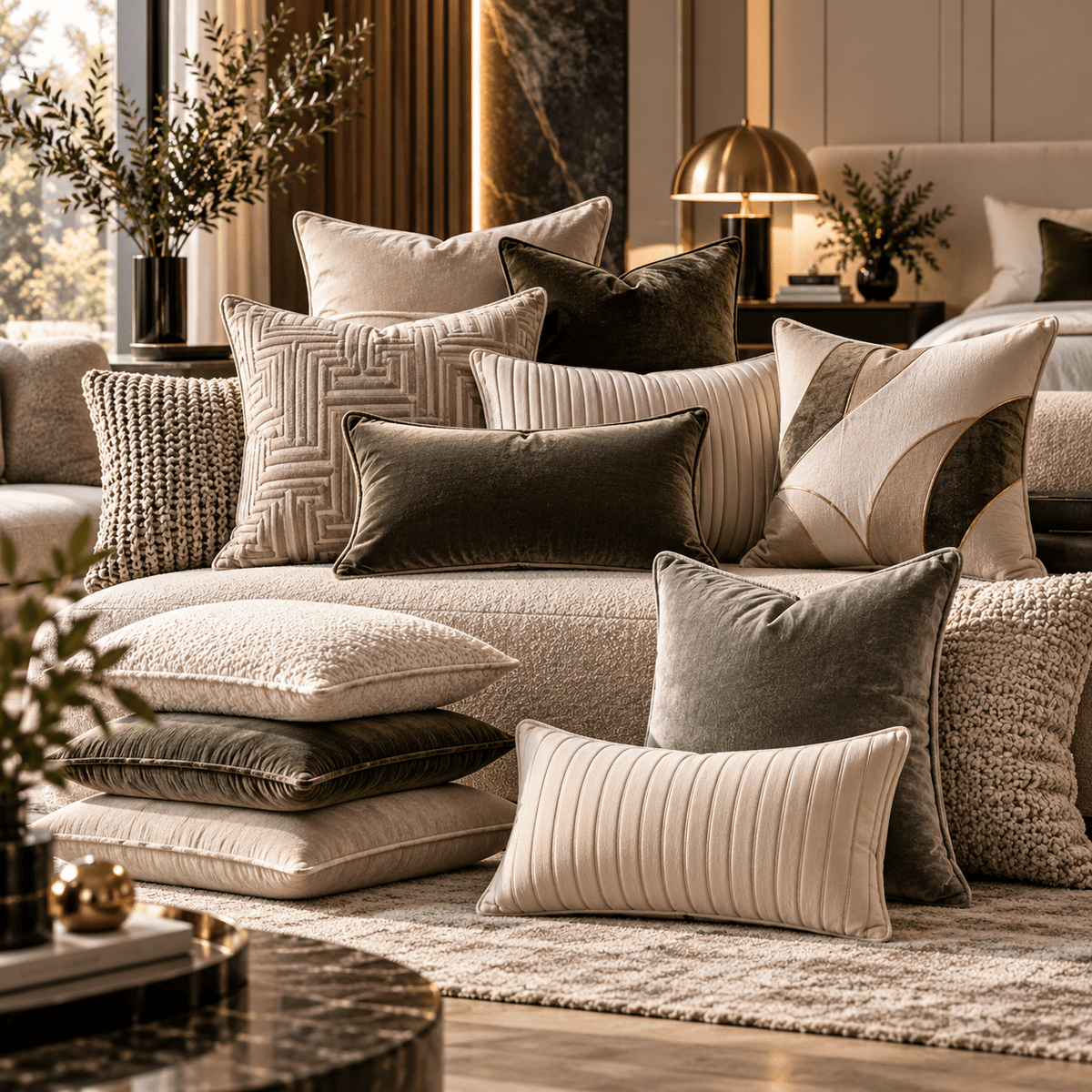 Pillows & Scatter Cushions - MOOAZAA