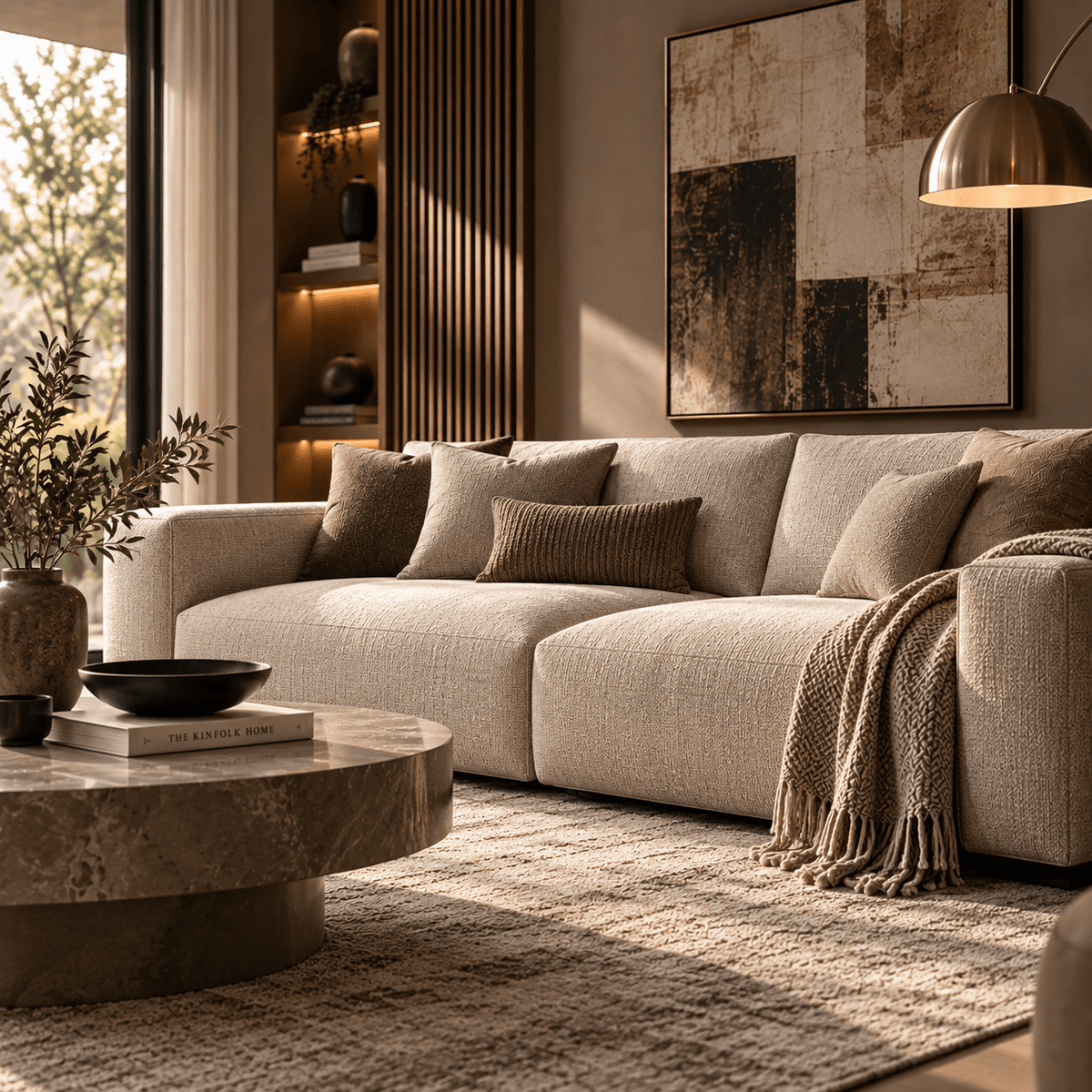Fabric Sofas - MOOAZAA