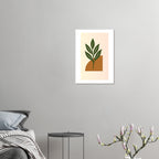 Botanical Wall Art - Green Leaf Print