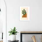 Botanical Wall Art - Green Leaf Print