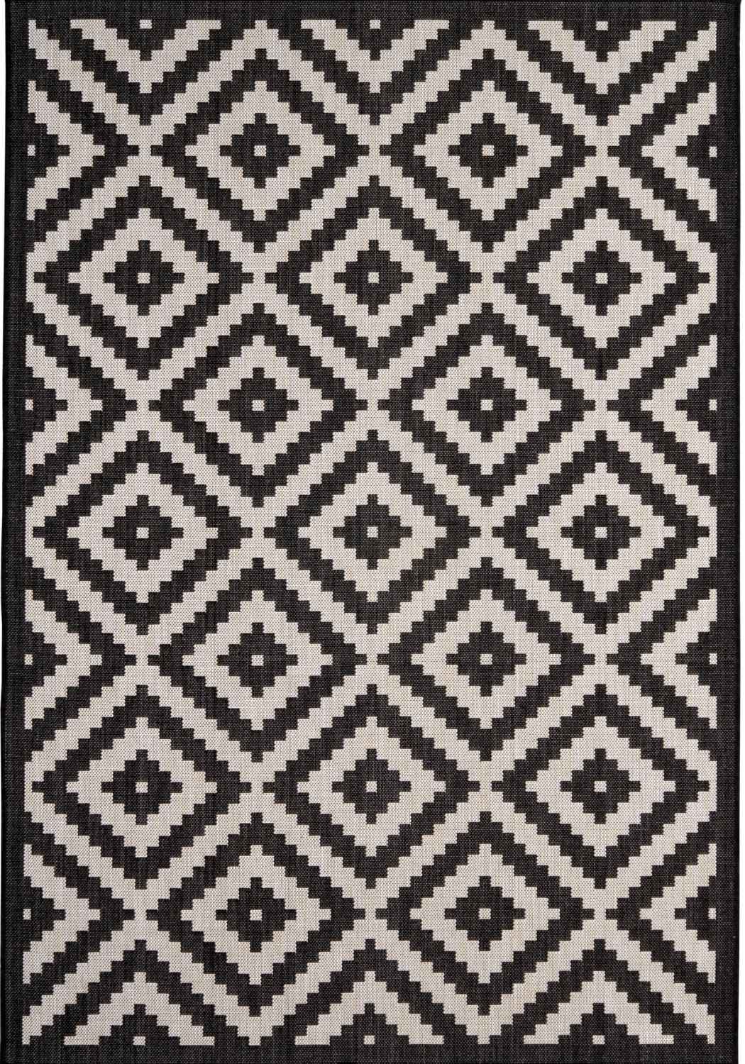 Ecology Outdoor Rug Black | 100bl