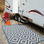 Ecology Outdoor Rug Blue | 100blu