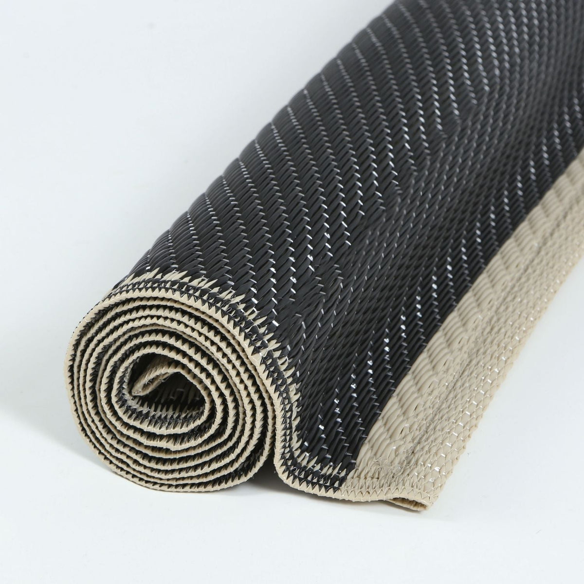 Urban Outdoor Rug Black & Beige | 1010
