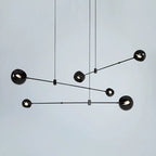 Nordic Minimalist Living Room Bedroom Dining Room Molecular Chandelier