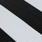 Rainbow Outdoor Rug Black & White | 1030