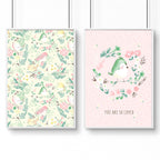 Nursery wall art decor | set of 2 wall art prints