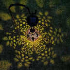 Waterproof Solar Garden Light LED Lantern Hanging Outdoor Solar Lamp Olive Shape Sensitive Sensor Control Solar Powered Lamp