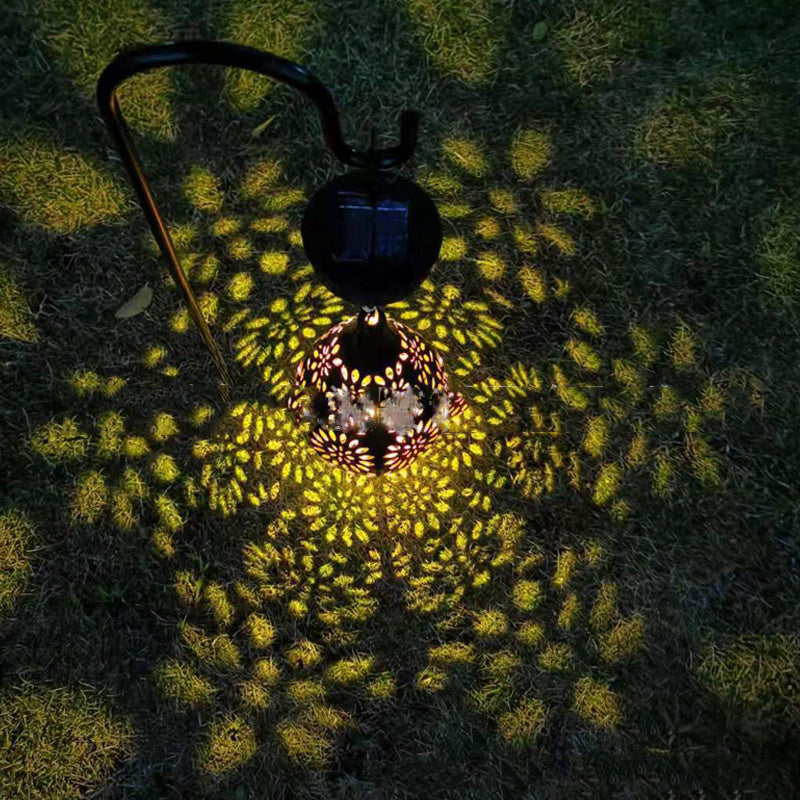 Waterproof Solar Garden Light LED Lantern Hanging Outdoor Solar Lamp Olive Shape Sensitive Sensor Control Solar Powered Lamp