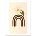 Minimalist Floral Daisy Print