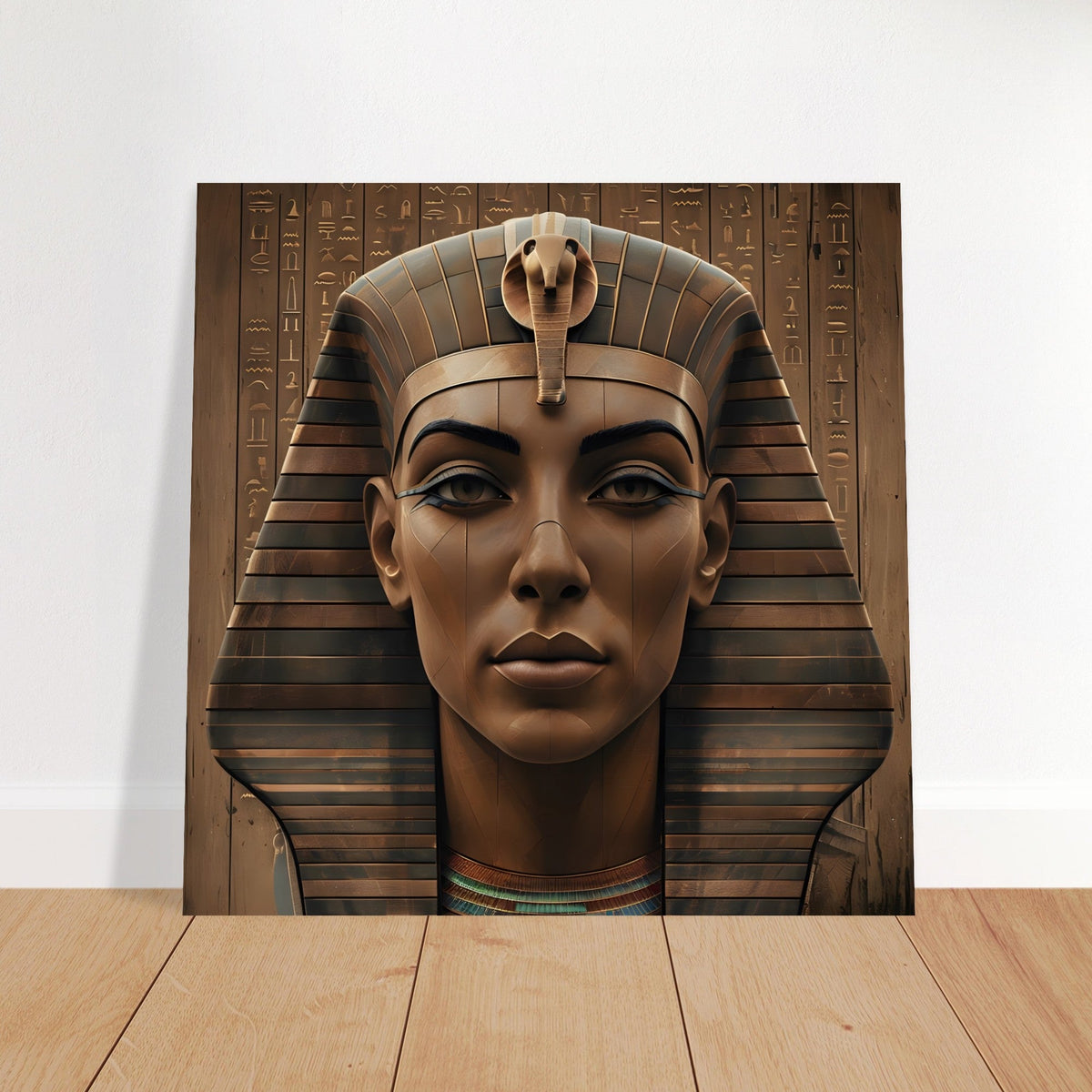 Egyptian Pharaoh Wall Art – Ancient Inspired Digtial Print