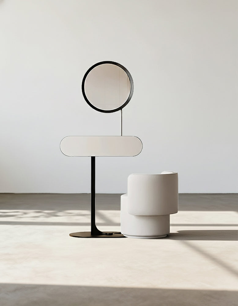 Fisher Small Dressing Table With Mirror, Slimline Dressing Table