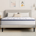 22/25cm Medium - Firm Memory Foam Hybrid Mattress - MOOAZAA