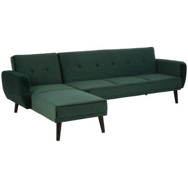 3 Seater Green Sofa Bed | Serene