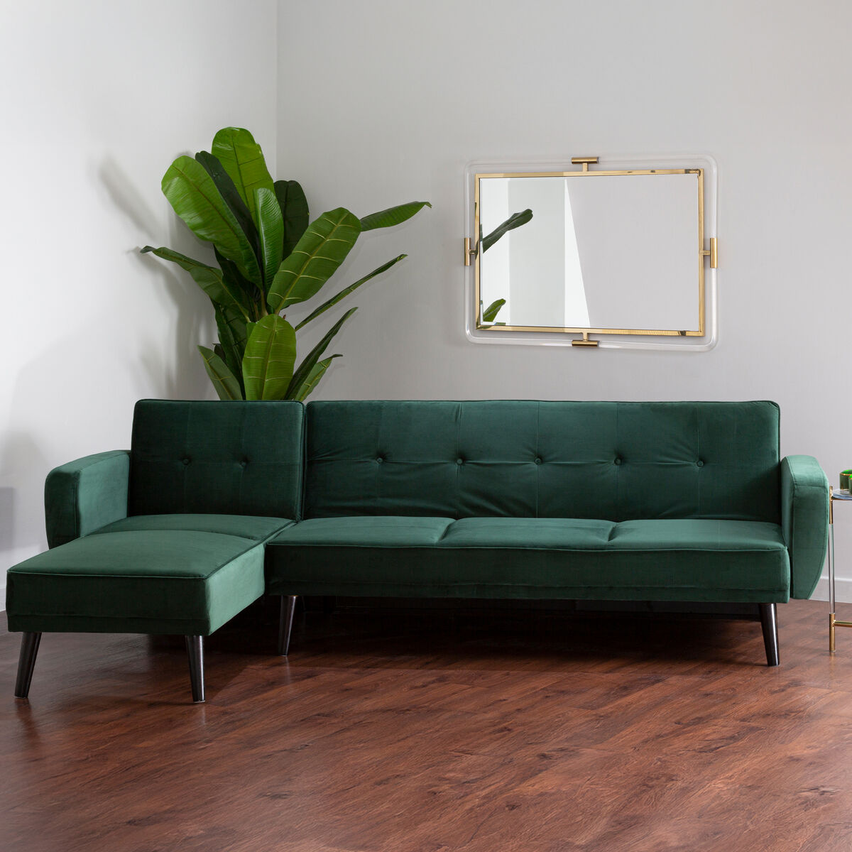 3 Seater Green Sofa Bed | Serene