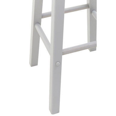 Chester Grey and Natural Tropical Hevea Wood Kitchen or Bar Stool