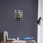Noir Whiskey Wall Art – Home Bar Framed Print