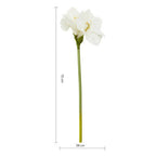 Ivory Amaryllis Flower Stem | Fiori Artificial flowers