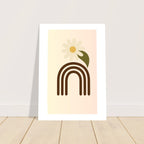 Minimalist Floral Daisy Print
