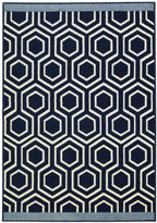 Maestro Honeycomb Navy Rug | 3035 X011