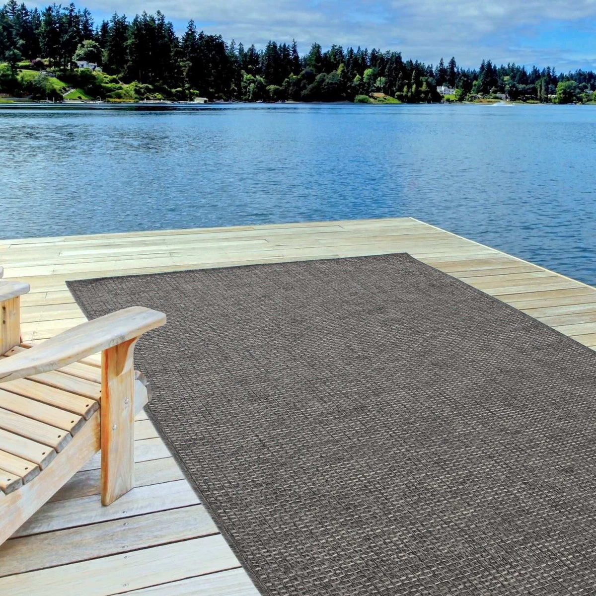 Magic Outdoor Rug Dark Grey | 3610DG