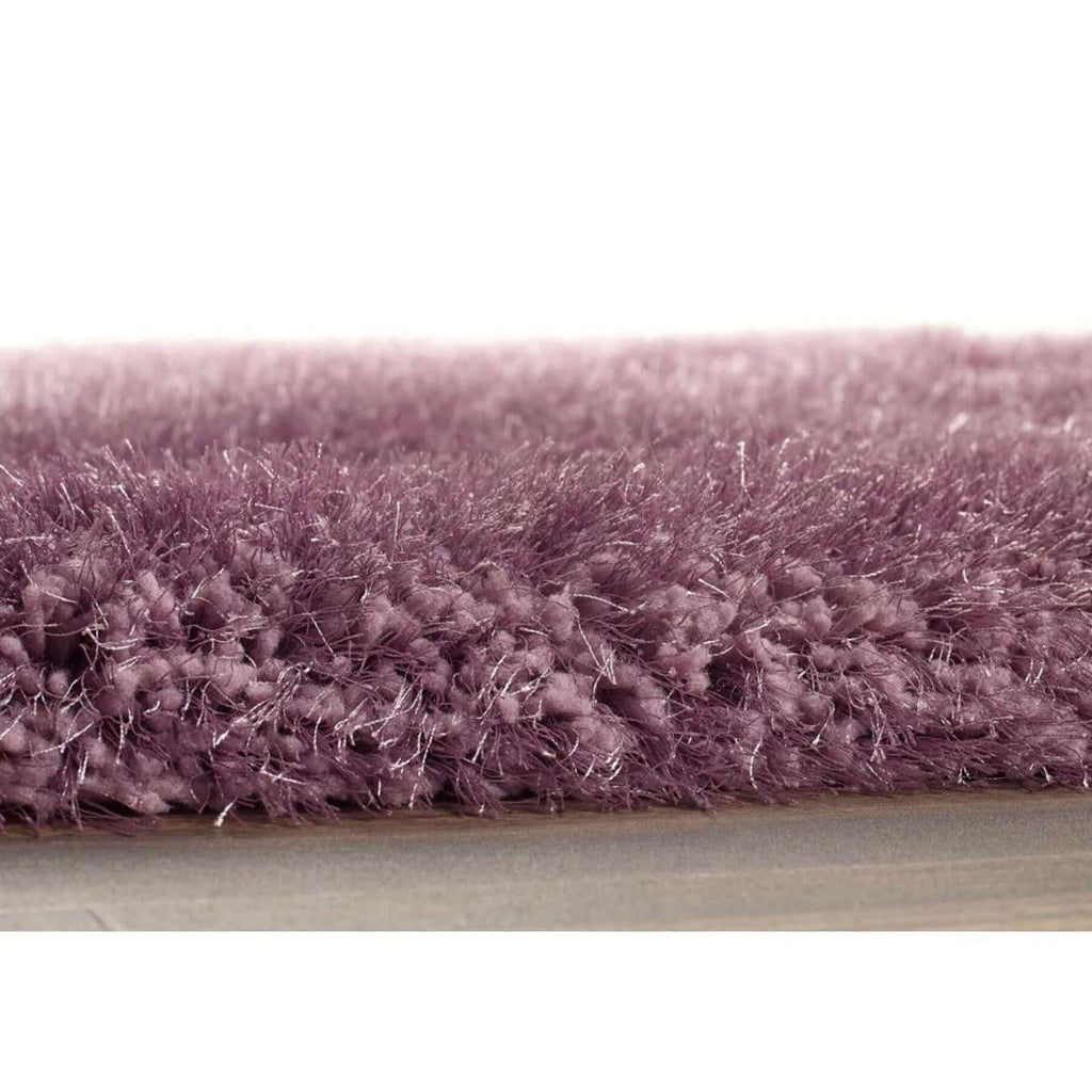 Extravagance Lilac Shaggy Rug