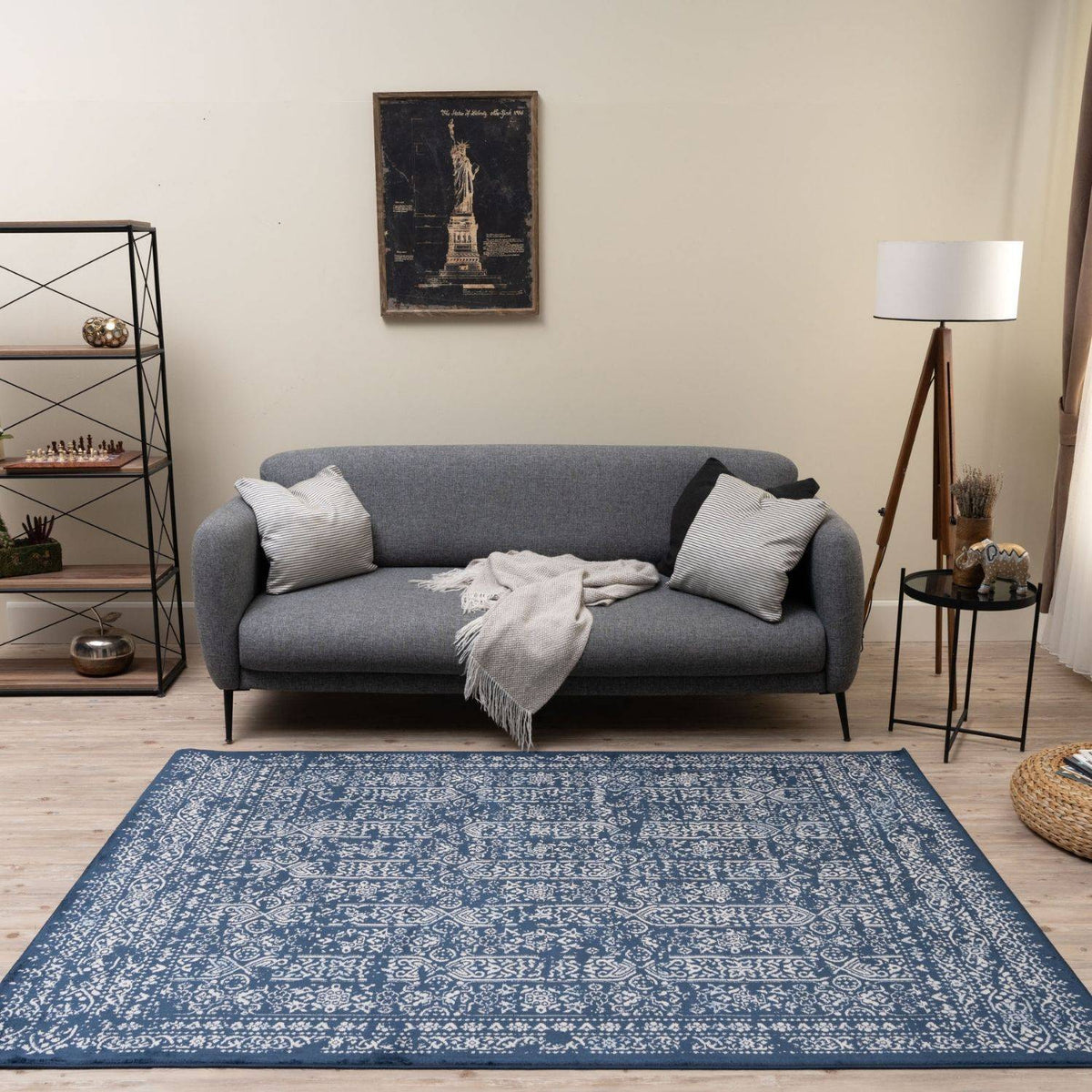 Montana Blue Rug | 3716Bl
