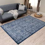 Montana Blue Rug | 3716Bl