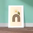 Minimalist Floral Daisy Print