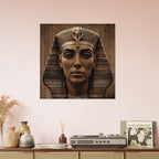 Egyptian Pharaoh Wall Art – Ancient Inspired Digtial Print