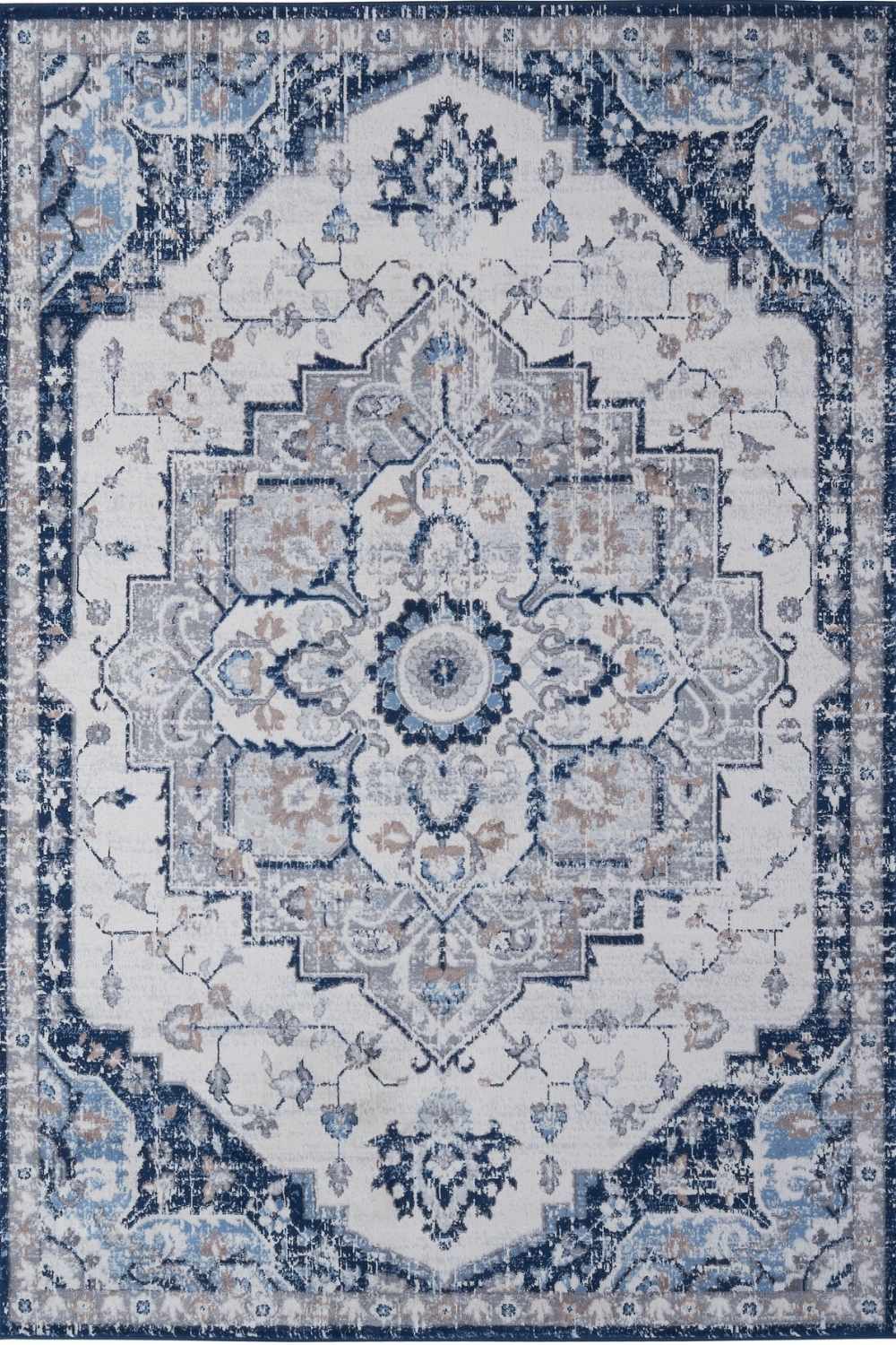 Montana Vintage Navy Rugs | 4000