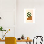Botanical Wall Art - Green Leaf Print