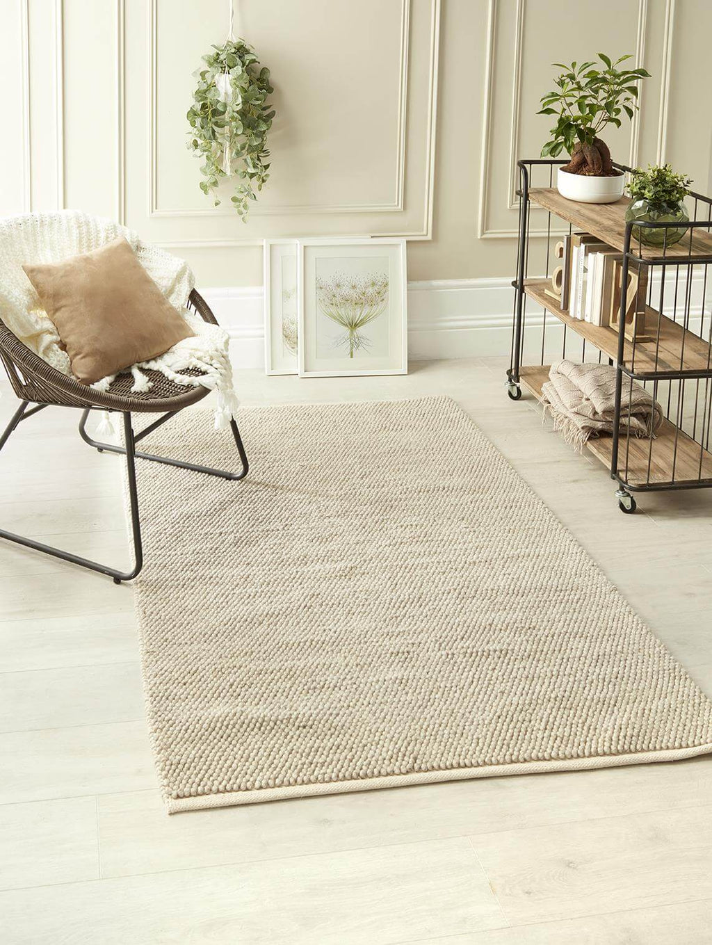 La Playa Natural Solid Rug
