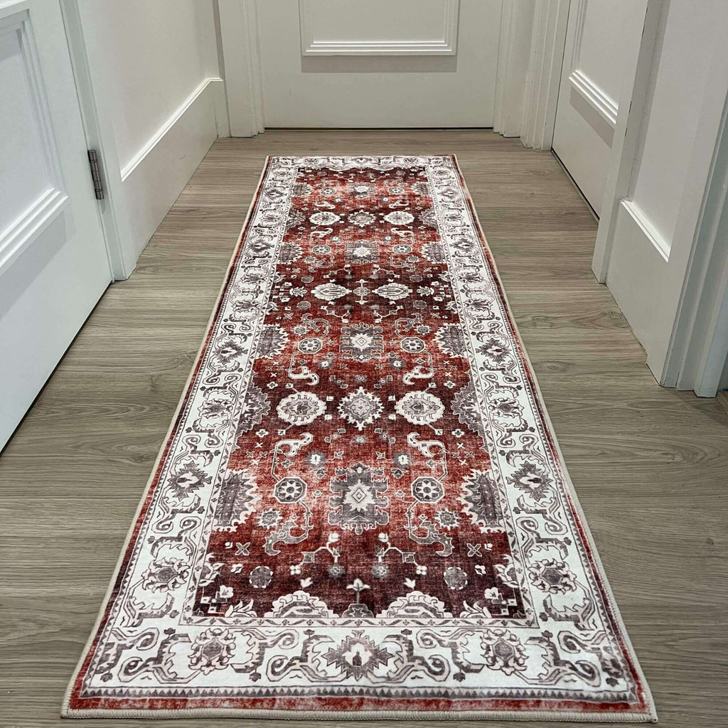 Jasru Vintage Washable Rug