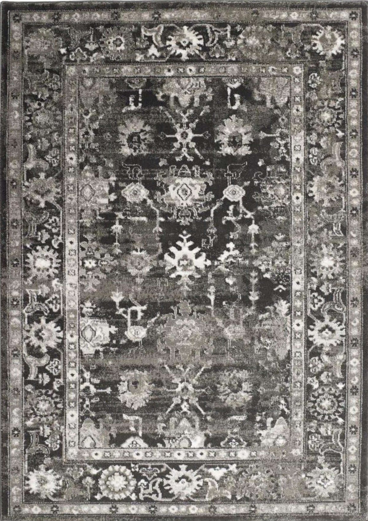 Anatolia Dark Grey Vintage Rug