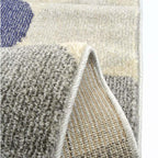 Villa Blue Abstract Rug