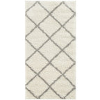 Moroccan Ivory Shaggy Rug | 500