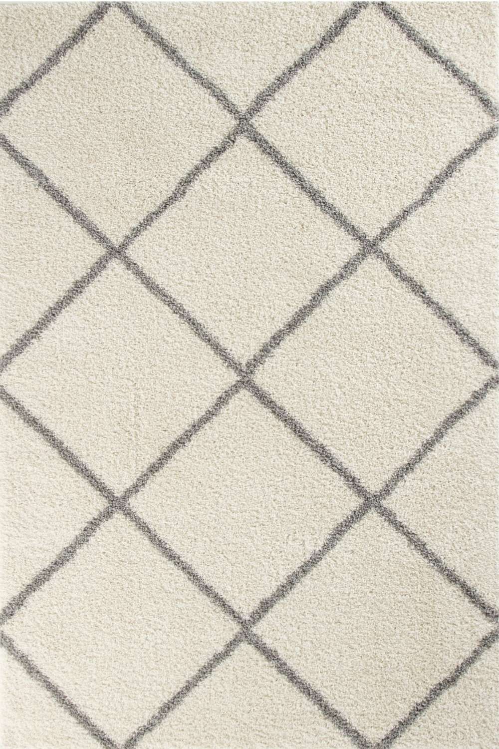 Moroccan Ivory Shaggy Rug | 500