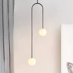 Nordic Minimalist Living Room Bedroom Dining Room Molecular Chandelier