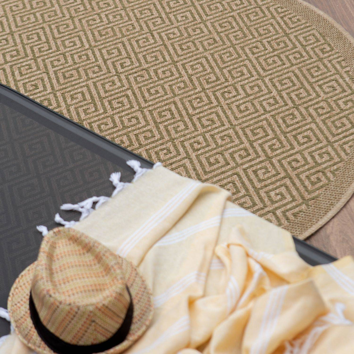Nature Outdoor Rug Green | 5100G