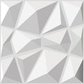 Art3d Decorative 3D Wall Panels in Diamond Design, 12"x12" Matt White for Home and Office Decor 33 Pack
