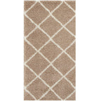 Moroccan Beige Shaggy Rug | 520