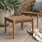 Woven Rope Footstool | Opus