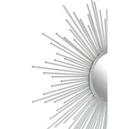 Silver Finish Wall Mirror | Cristal