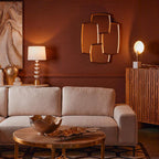 Gold Finish Wall Mirror | Terni