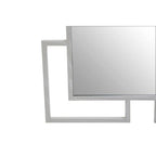 Allure Silver Finish Frame Square Wall Mirror