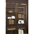 Small Gold Finish Candle Holder | Delphi