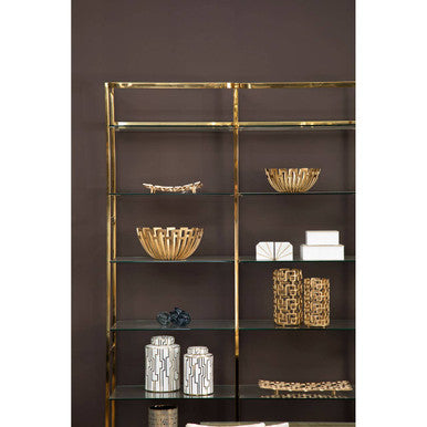 Large Gold Finish Bowl | Delphi